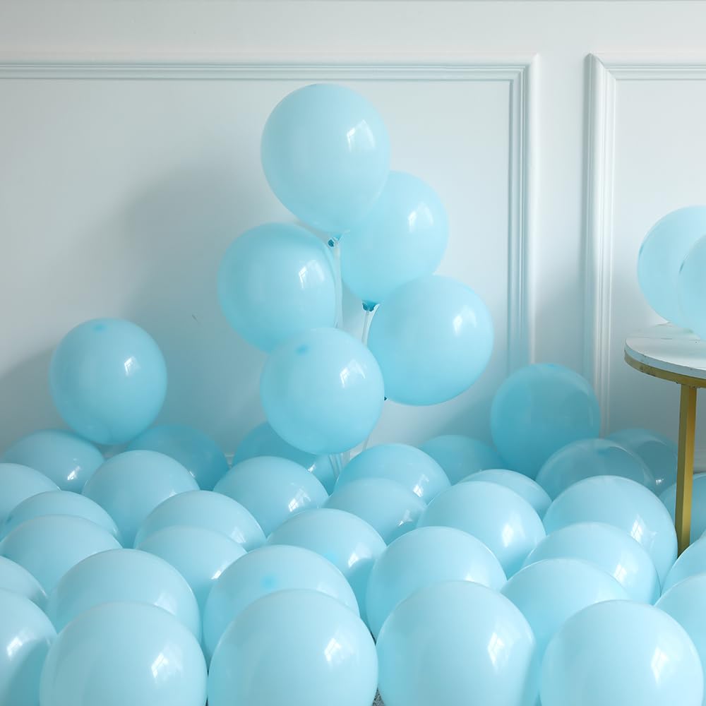 Snowflake Balloon Garland 141PCS Blue and White Balloon Arch Kit for Winter Christmas Little Snowflake is Coming Baby Shower Birthday Party Decorations