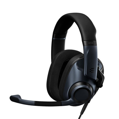 EPOS H6Pro - Closed Acoustic Gaming Headset with Mic – Lightweight Over-Ear Design – Lift-to-Mute – Compatible with Xbox, PS4, PS5 & PC – Black
