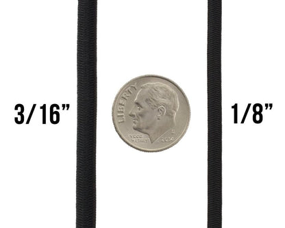 TOUGH-GRID Shock Cord - Stretchable! Great for Emergency Supply, Hiking, and Crafts - 100% Nylon Sheath (Red - 100Ft., 1/8" Diameter)