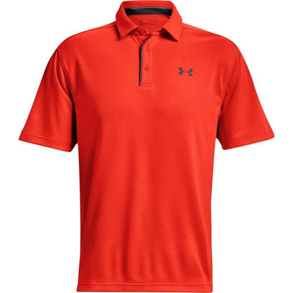 Under Armour Men's Tech Golf Polo, Phoenix Fire (296)/Pitch Gray, 3X-Large