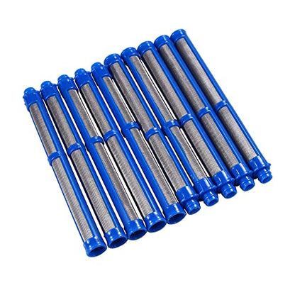 Airless Spray Gun Filter 287033 Compatible with Suitable for Most Spray Guns and Contractor II & FTx II Latex 100 mesh 10pcs