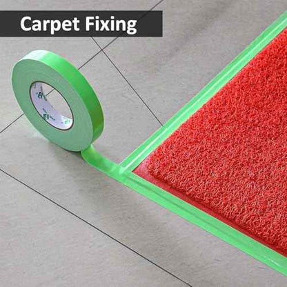 BOMEI PACK Green Duct Tape 1inch, Heavy Duty Strong Waterproof Industrial Color Duct Tape 9.0mil x 60yds for Packing and Repairing
