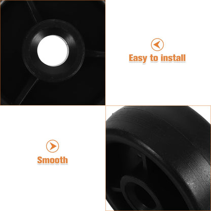 4pcs Fitness Equipment Caster Wheels for Treadmill Exercise Bike Roller Design for Easy Mobility Smooth Operation Versatile Use Home Gym