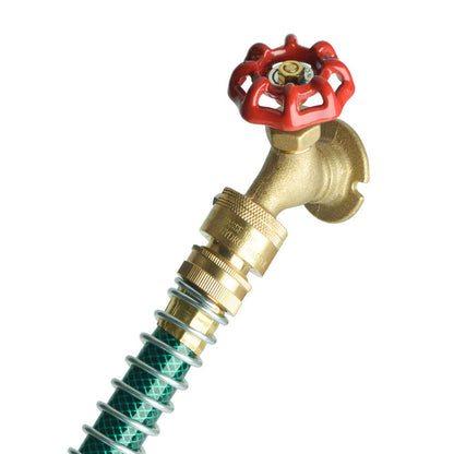 HYDRO MASTER Vacuum Breaker Valve,Hose Bib Backflow Preventer, 3/4 Inch, Brass Finish