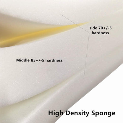NGT new guide steps Yoga Bolster Pillow for Meditation and Support - Rectangular Yoga Cushion Foam Wedges Washable Suede Pillowcase for Men and Women with Carry Handles.(Green Soft fabric)