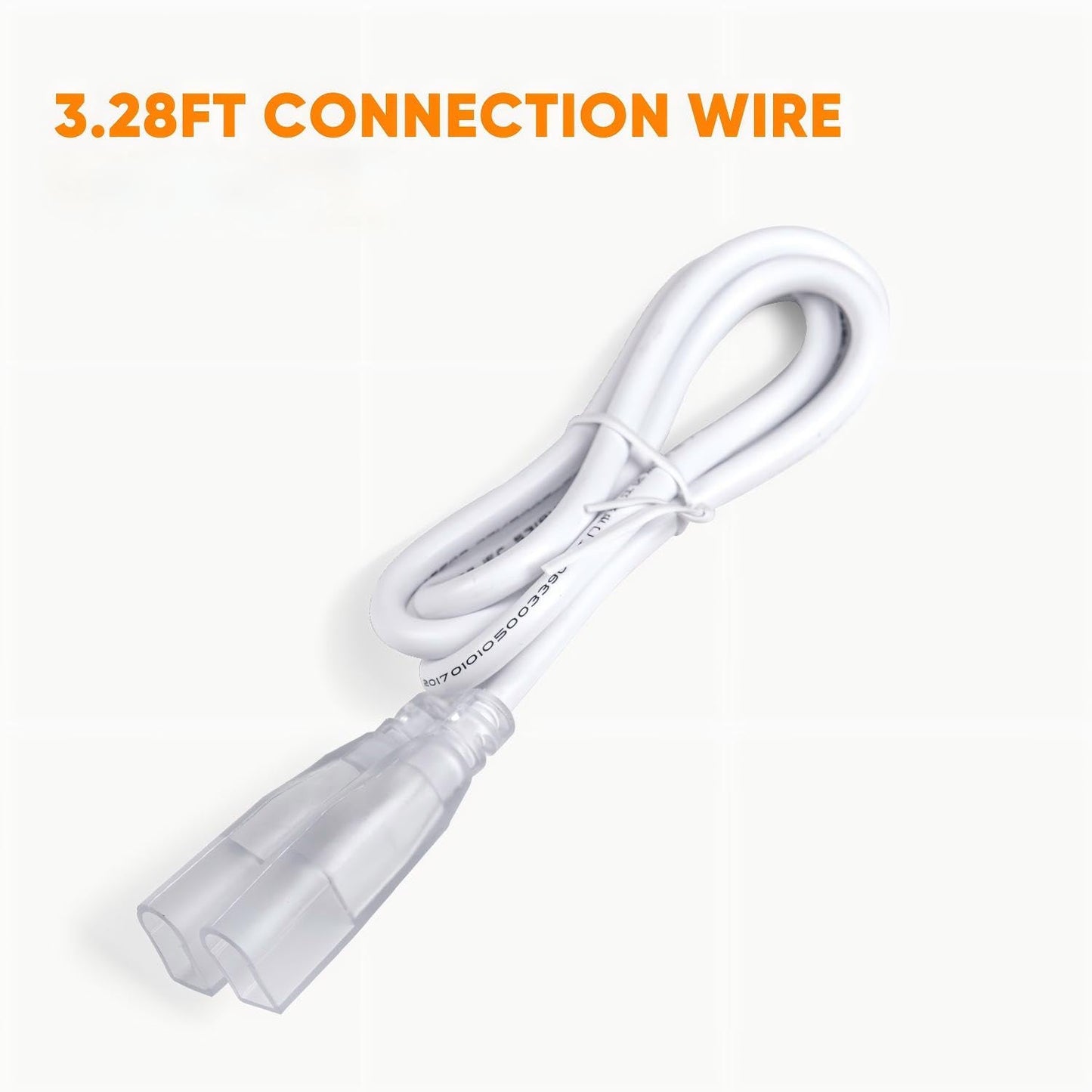 Shine Decor Connector and Connecting Wires for 7x14.5mm and 8x16mm LED Neon Rope Light