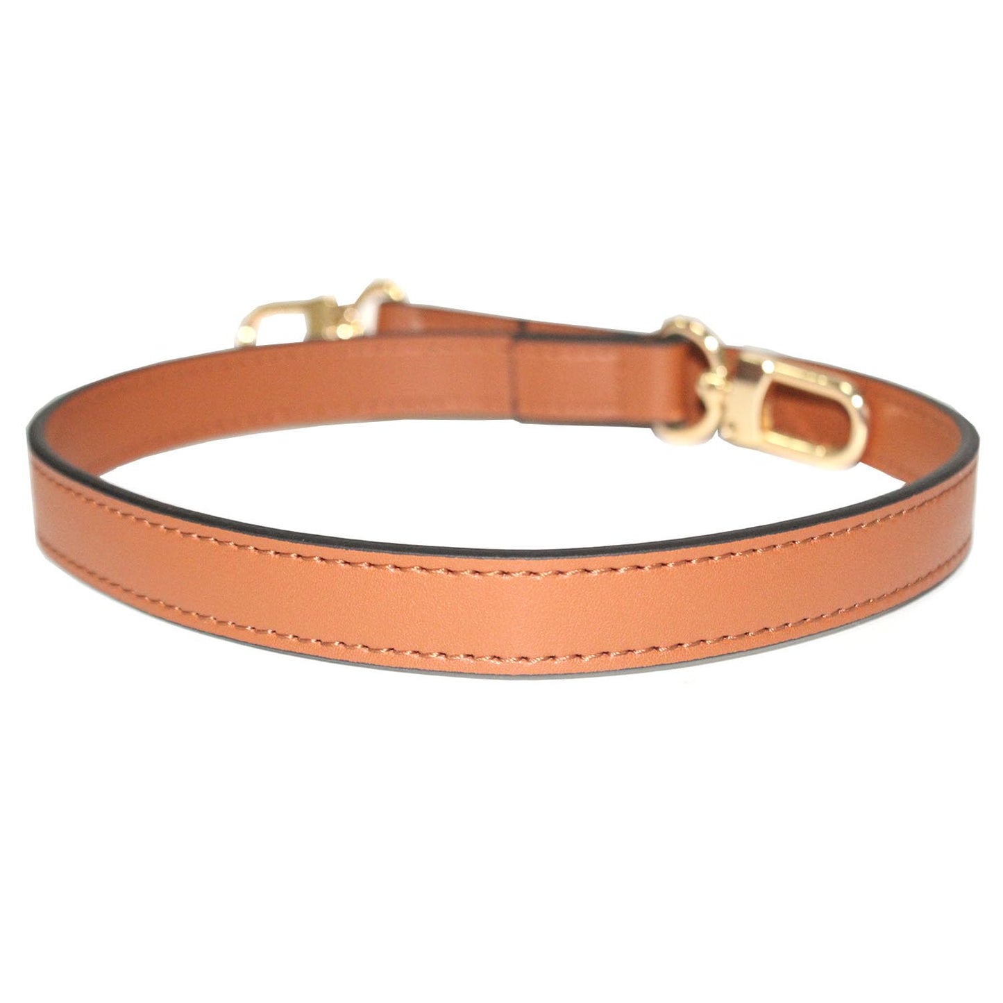 RYYXZXL Leather handbag strap, suitable for changing shoulder straps on L V handbags and bucket bags(Brown-W:0.7in,L：25.6in)