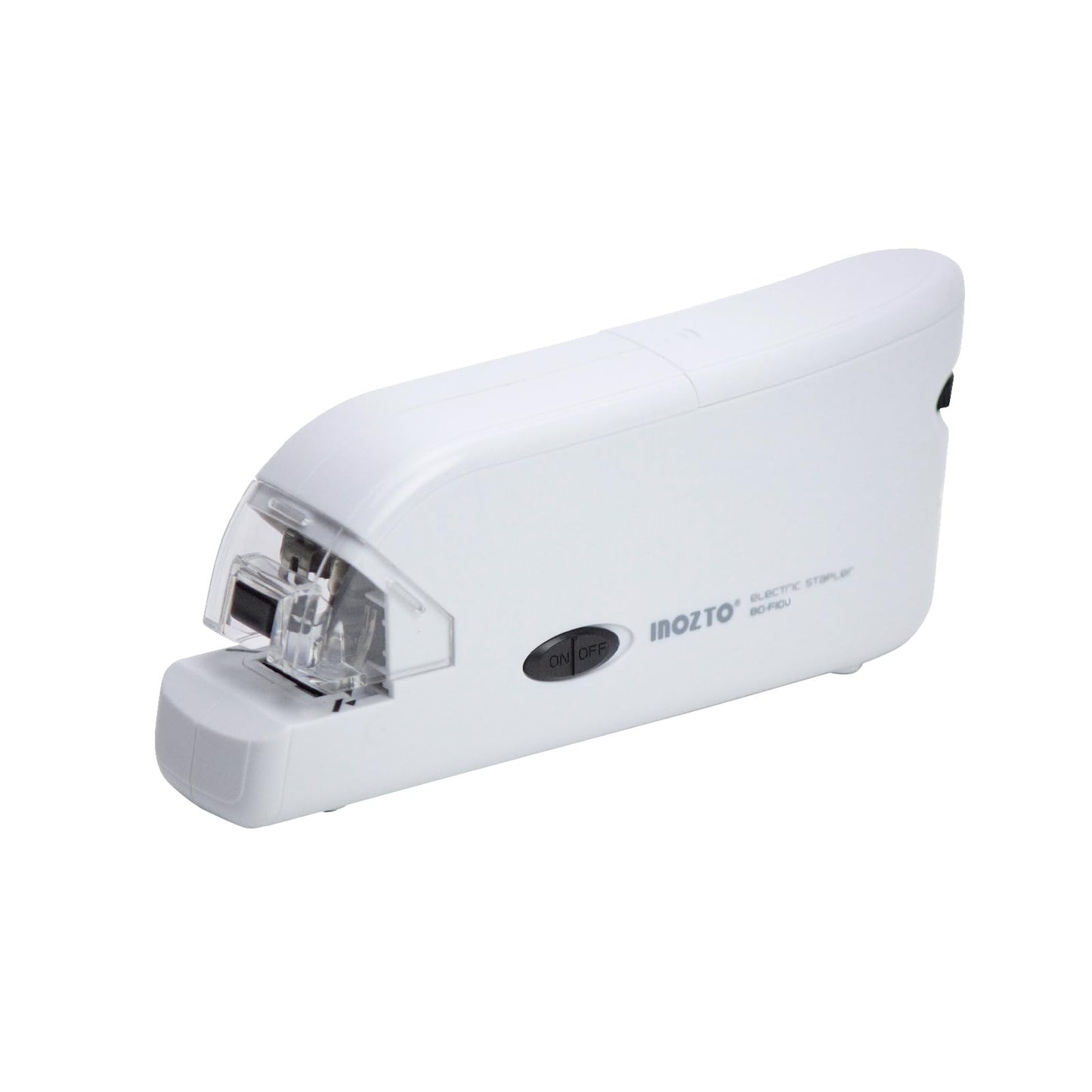 INOZTO Electric Stapler, Batteries or USB Powered. Intellignet Automatic Sensor Stapler for up to 20 Sheets, 20 Pages per Second with Staple Remover & Anti-Slip Base, Compatible with Bostitch Staples