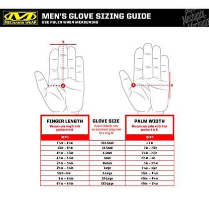 Mechanix Wear Material4X FastFit Gloves - Leather Abrasion-Resistant Gloves for Hand Safety - Breathable - Secure Fit - Anti-Slip - Cut-Resistant - Machine Washable - Brown/Black - Large