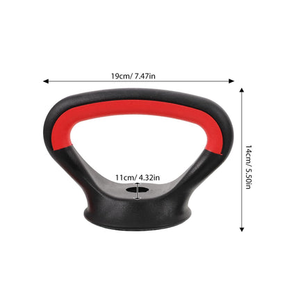 LIOOBO Kettlebell Handle for Dumbbells: Adjustable Kettlebell Grip Attachment for Strength Training, Portable Dumbbell Converter Adapter for Home Gym Workout Fit Adjustable Weights
