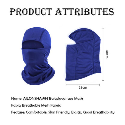 Balaclava Ski Mask for Men Full Face Mask Men Shiesty Ski Mask Women Motorcycle Helmet Head Cover Summer Sun UV Protection