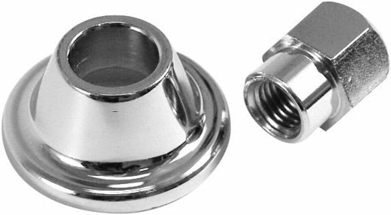 Chrome Alternator & Generator Nut Set - Durable 2-Piece Spacer Kit