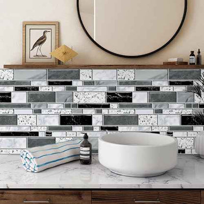 WENMER Peel and Stick Backsplash Wallpaper, Kitchen Backsplash Wallpaper, Kitchen Peel and Stick Wall Paper, Tile Contact Paper for Countertop, Bathroom 17.7"x 118"