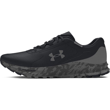 Under Armour Men's Charged Bandit Trail 3 Storm Proof, (001) Black/Castlerock/White, 9.5, US