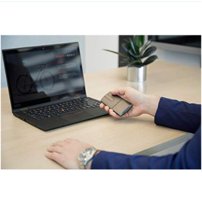Lenovo Yoga Pro Mouse, Bluetooth, USB-C Rechargable, Dual Mode Bluetooth, 6 Button, Right Handed Design, Ergonomic Design, Programmable Buttons, 2-Way Metal Scroll Wheel, Tidal Teal