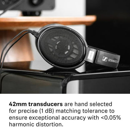Sennheiser Consumer Audio HD 650 - Audiophile Hi-Res Open Back Dynamic Headphone, Titan