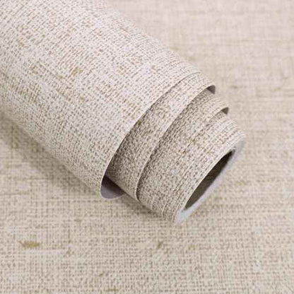 Beige Grasscloth Peel and Stick Wallpaper Textured Contact Paper 15.7inch x 590.6inch Faux Linen Vintage Grasscloth Contact Paper Self Adhesive Removable Wallpaper Vinyl