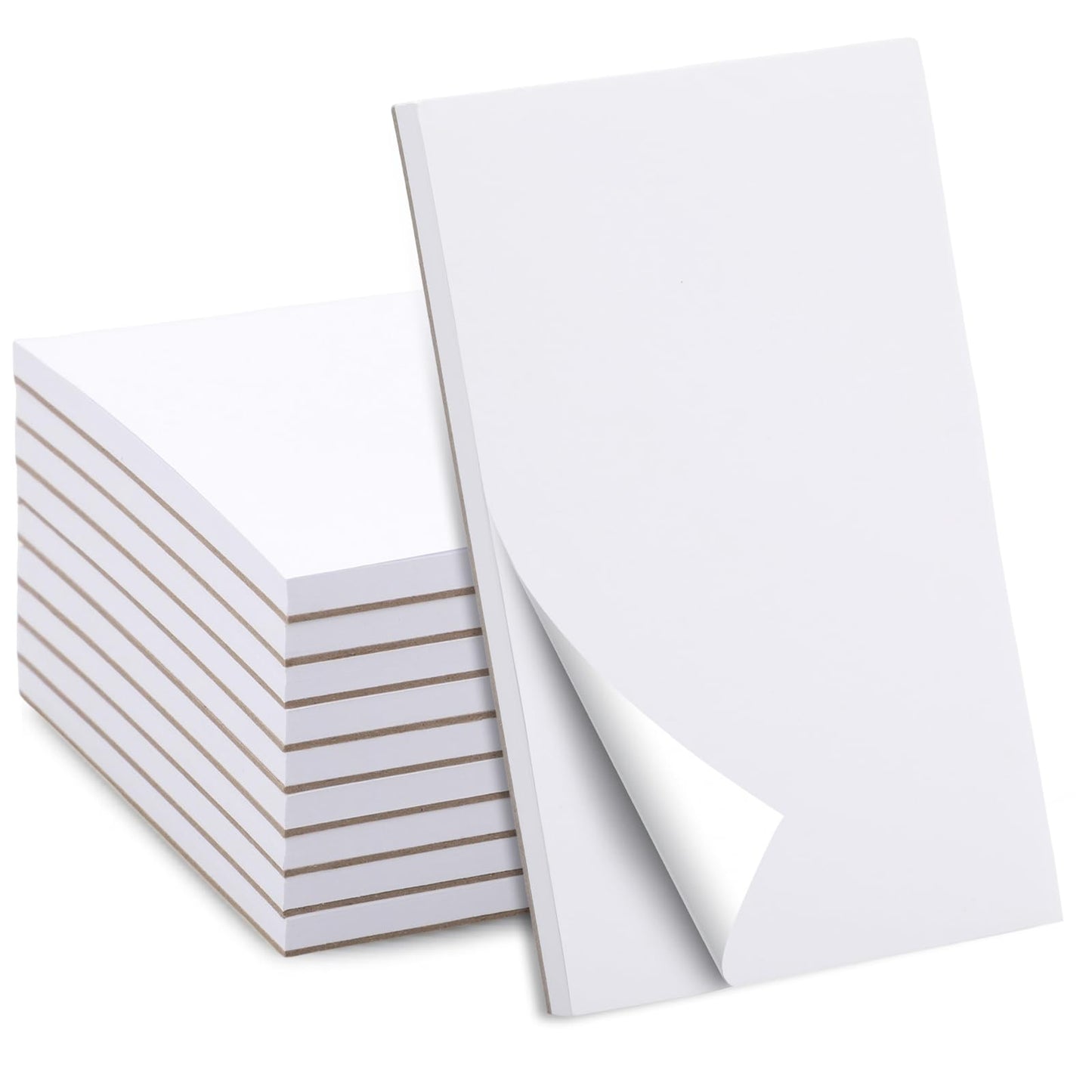Thboxes 10 Pack Note Pads, 4"x 6" Writing Pads Scratch Pad 50 Sheets per Pad Small Memo Pad Server Notepad Blank Notepads for Office School Home To Do Lists Grocery List