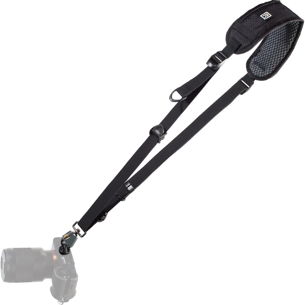 BLACKRAPID RS-4 Retro Classic, Original Camera Sling Design, Strap for DSLR, SLR and Mirrorless Cameras, for Right-Handed and Left-Handed Photographers, with On-The-Fly Sling Length Adjuster