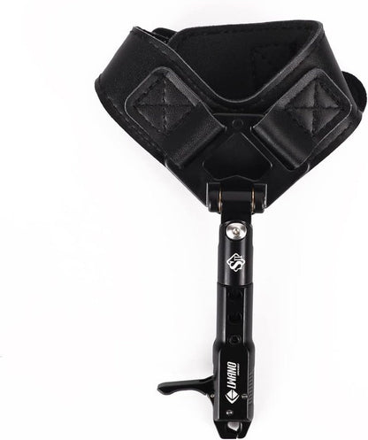 Archery Compound Bow Release Aid - Foldable Trigger Design for Precision Shooting