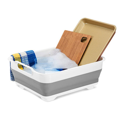 madesmart Collapsible Drying Dish Rack | SINKWARE Collection | Easy Storage | BPA-Free
