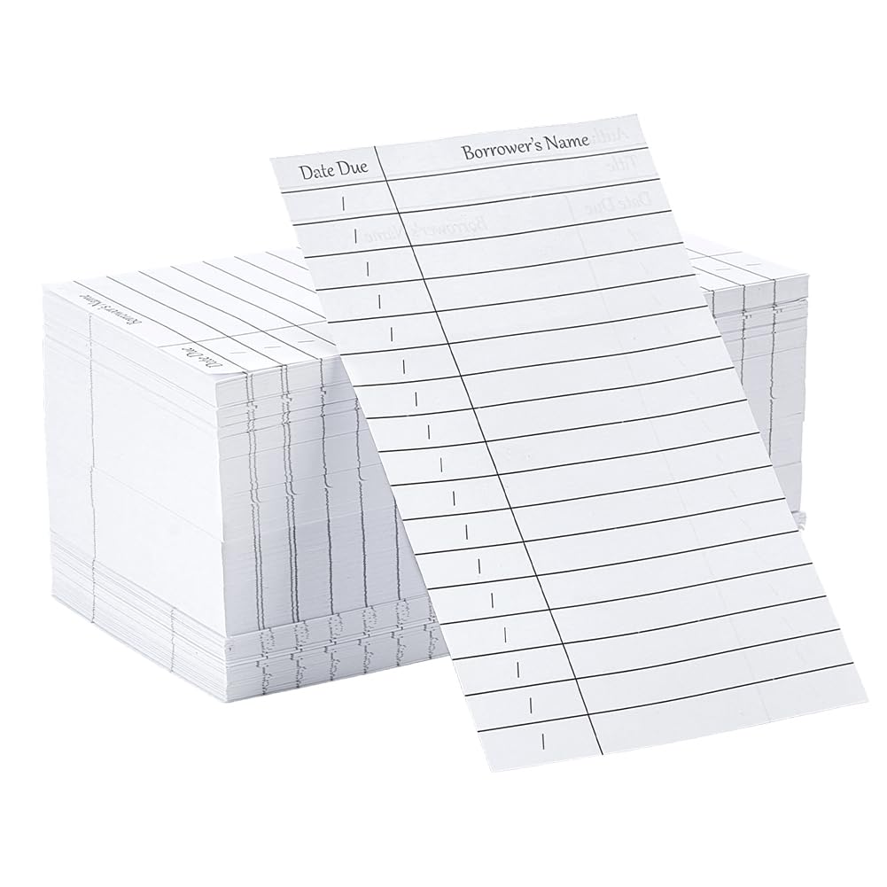 PH PandaHall 600pcs Do List Sticky Notes, 5.1x3 Inch White Schedule Sticky Notes Grid Index Cards Sticky Notes Set for Students Professionals Studying Note Taking Organization Productivity Planning