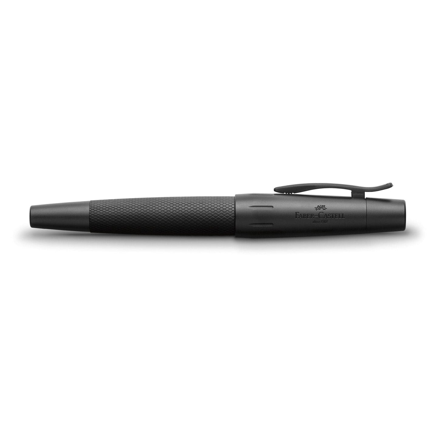 Faber-Castell e-motion Fountain Pen, Pure Black - Fine