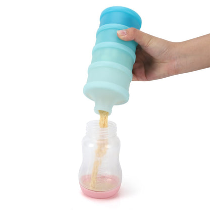 Accmor Baby Formula Dispenser On The Go, Stackable Formula Dispenser Formula Container to Go, Non-Spill Portable Milk Powder Kids Snack Storage Container, BPA Free