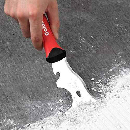 Goldblatt 9-in-1 Drywall Paint Scraper, Stainless Steel Putty Knife Scraper