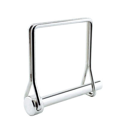 2 Pack Full 316 SS Square Pto Pin, Safety Coupler Pin 3/16" x 1.97"(4.8mm x 50mm), Full Marine Grade 316 Stainless Steel Shaft Locking Pin, Small Pins Please Check The Size First