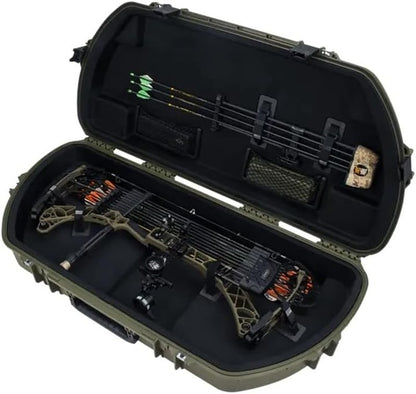 SKB Cases Mathews Iseries Shaped Bow Case - Durable Od Green Design | 43-Inch Size