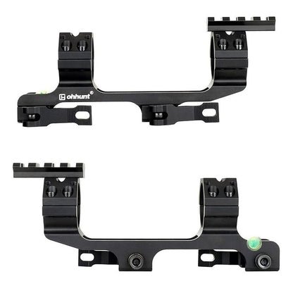 ohhunt Scope Mount 1 inch 30mm Picatinny Scope Mounts Rings QD Quick Release with Scope Level