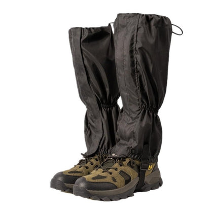 UNIQOCK Hiking Gaiters Lightweight Leg Gaiters Snow Gaiters Waterproof Windproof Durable Leg Cover Protect for Mountain Snow, Hiking, Skiing, Walking, Climbing, Hunting