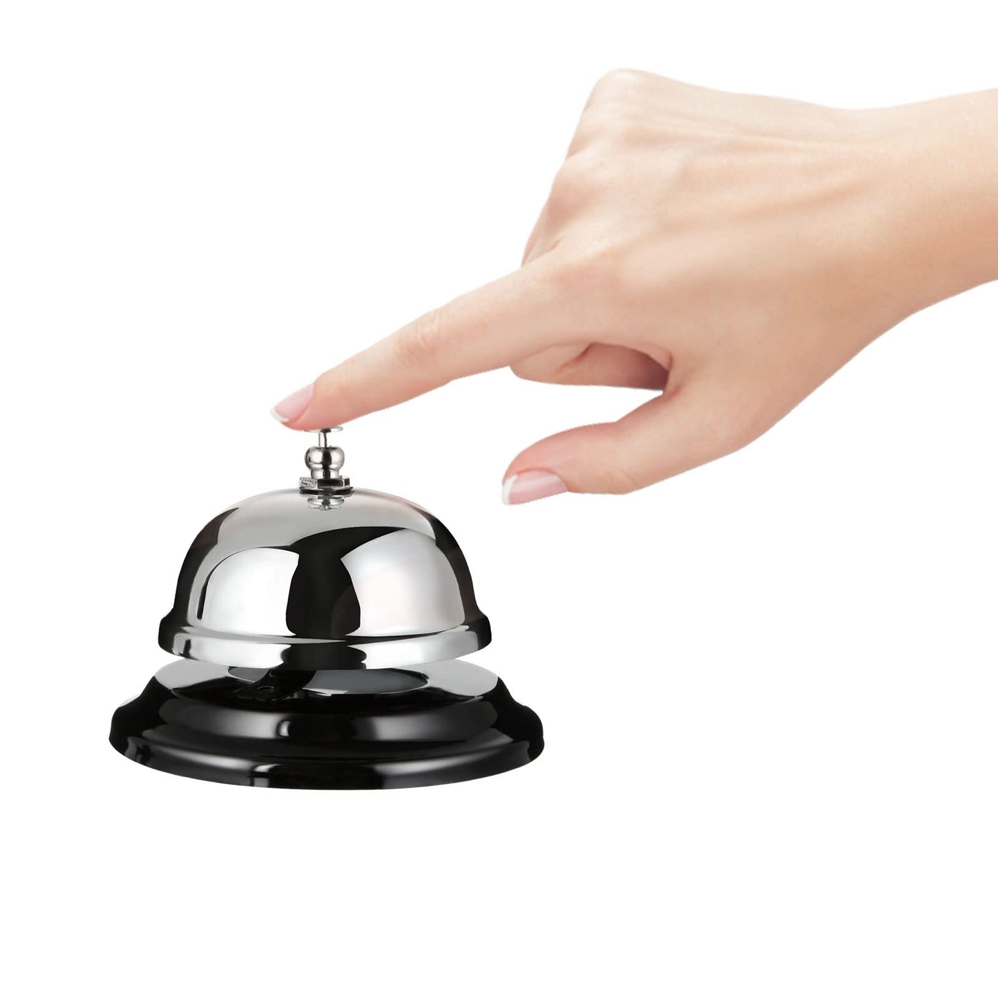 QTLCOHD 12 Pack Call Bell 3.35 Inch Diameter Desk Bell for Service