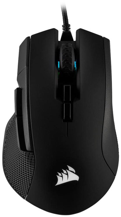 Corsair IRONCLAW RGB Wireless FPS/MOBA Gaming Mouse – 18,000 DPI – 10 Programmable Buttons – Designed for Large Hands – iCUE Compatible – PC, Mac, PS5, PS4, Xbox – Black