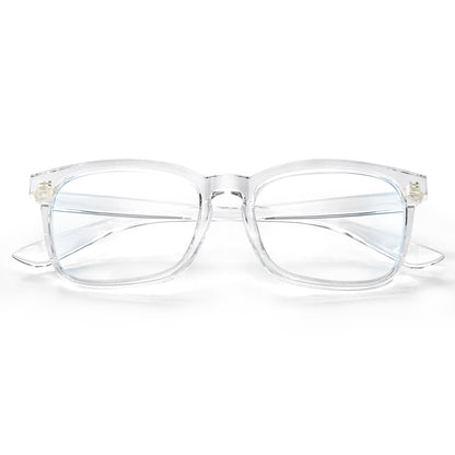 VISOONE Blue Light Blocking Glasses Square with Anti Computer Glare for Gaming Women and Men MONTANA
