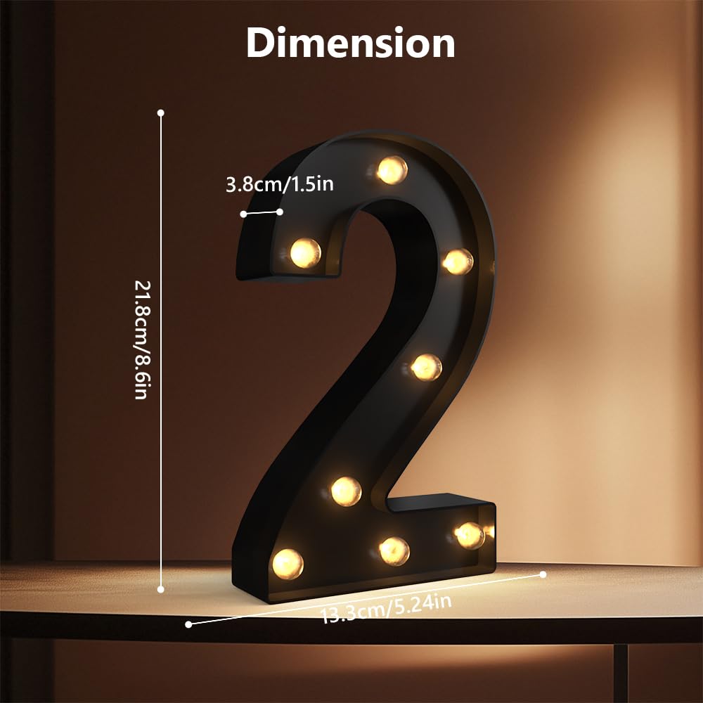 Black 2026 LED Marquee Numbers, LED Marquee Letter Lights New Year decor, Grad 2026 Sign Light up Letters for Graduation Decorations, Class of 2026 Light Up Numbers for Home College Graduation Party