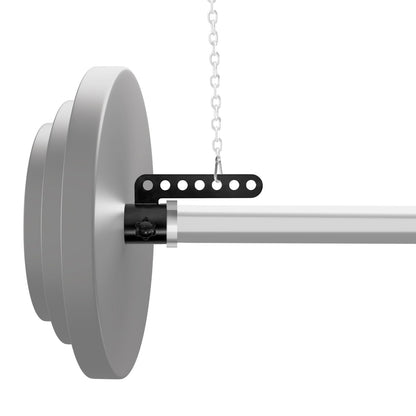 OMMUU Belt Squat Bar Machine Attachment for 2 inch Olympic Barbell Bar,Landmine D-Handle Cable T Bar Row Attachment for Squat Rack Home Gym Workout