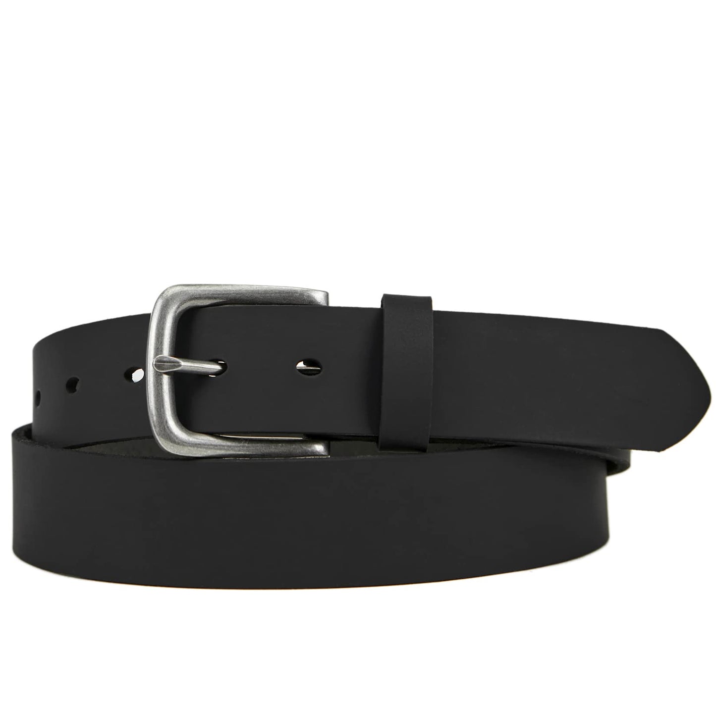 VATAN Men's Full Grain Leather Casual Every Day Jeans Belts, Handmade Men Leather Belt with Gift Box