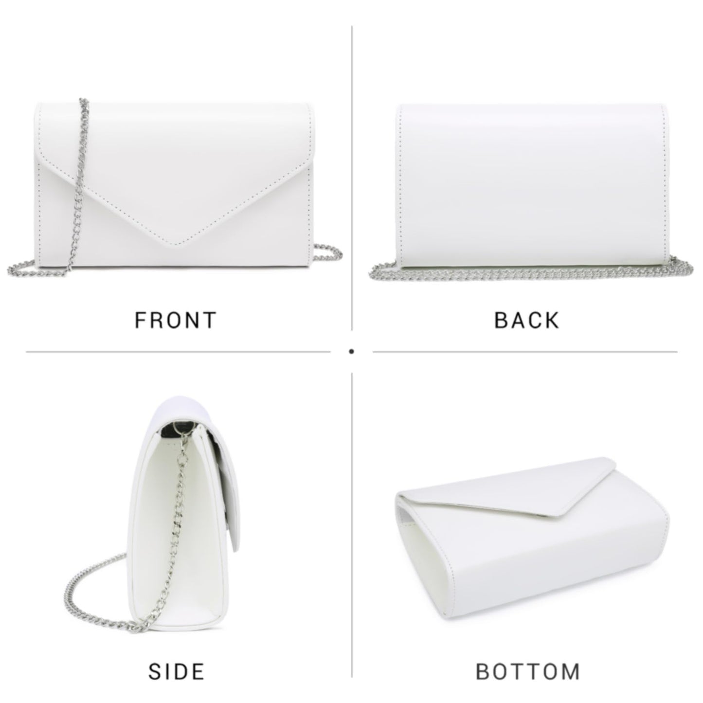 Dasein Women Evening Bags Formal Clutches Wedding Purses Party Dressy Clutch Bag Purse Cocktail Prom Handbags
