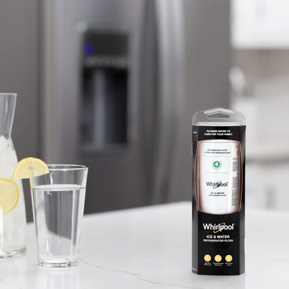 Whirlpool® Refrigerator Ice and Water Filter 4 - WHR4RXD1, Single-Pack, Green