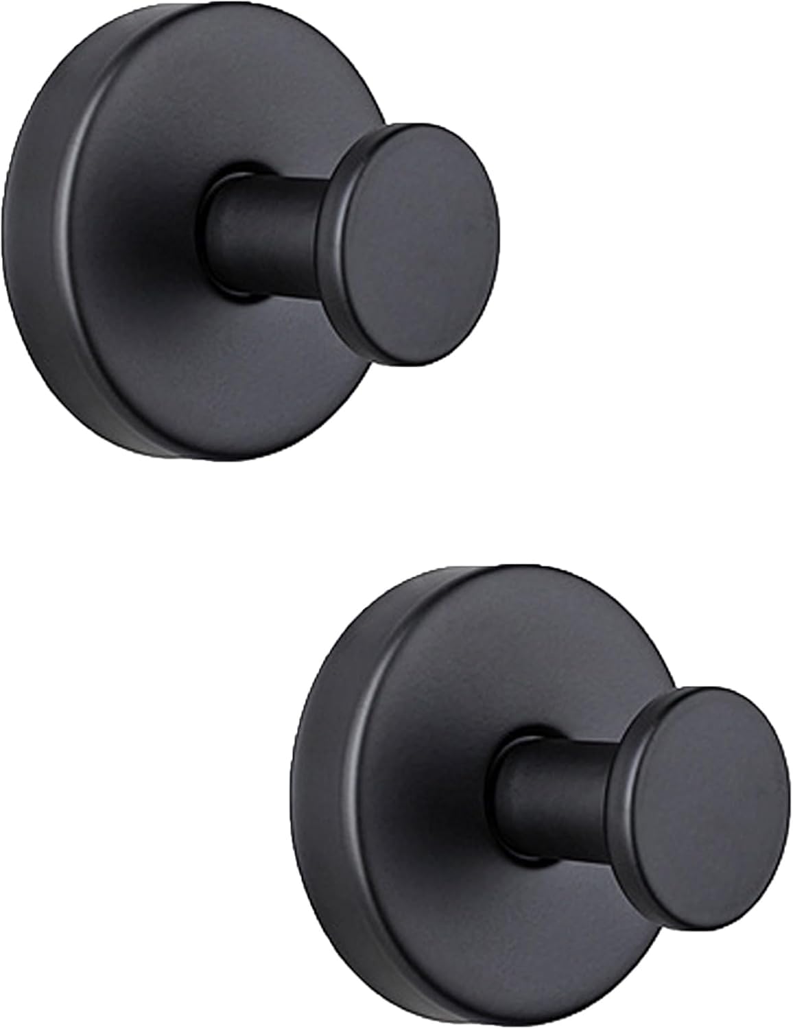 Black Wreath Door Hanger, Heavy Duty Wreath Suction Cup Hooks for Fall Halloween Christmas Decorations, 2 Pack Strong Reusable Wreath Hangers Welcome Sign Front Door Window Glass Indoor Outdoor