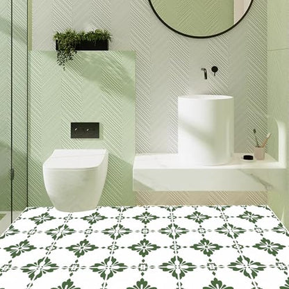 Reusable Floor Tile Stencil 12x12 Inch Large Mandala Stencil Template for Painting Floor, Tile, Concrete, Patio, Walkway, Porch
