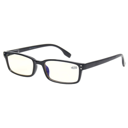 Kerecsen Computer Glasses 2 Pair UV Protection, Anti Blue Rays, Anti Glare and Scratch Resistant Computer Reading Glasses (Black, 0.00, multiplier_x)