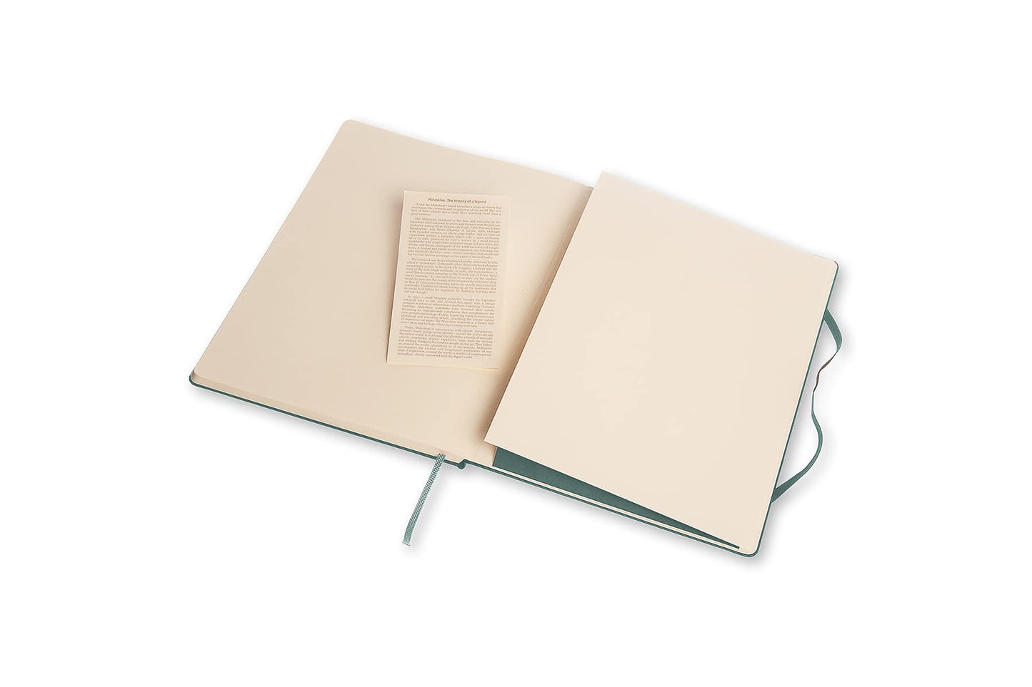 Moleskine Classic Notebook, Hard Cover, Ruled/Lined, XL (7.5" x 9.5"), Forest Green, 192 Pages