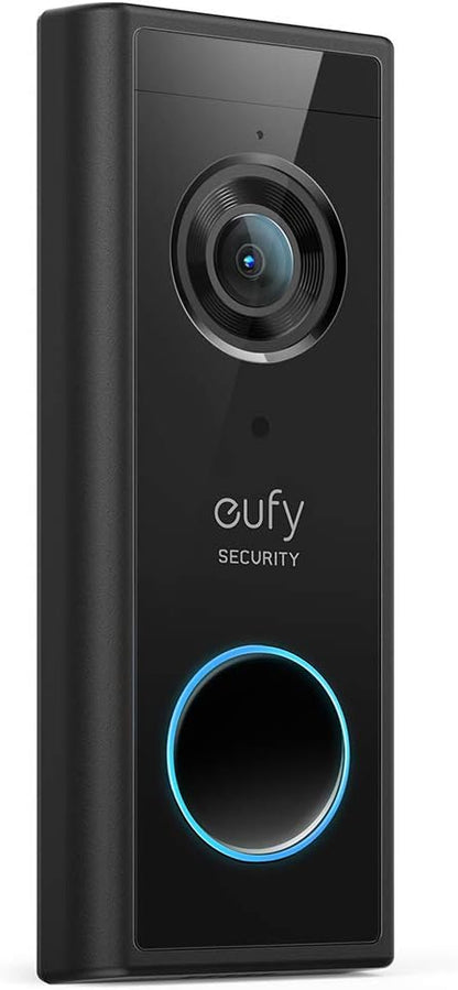 eufy Security Wireless Video Doorbell S220 Add-on with 2K Resolution Video, Easy Self-Installation, Enhanced Home Security, Cost-Effective, Compatible with HomeBase 1, 2, 3, E