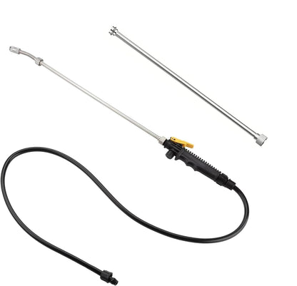 VANPET Replacement Sprayer Wand for Ryobi - Stainless Steel With Adjustable Nozzle, Trigger & Hose Compatible With P2803 (44 Inches)