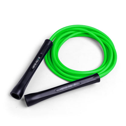 Hererope 6MM PVC Jump Rope for Men & Women Fitness, Speed, Tricks, Cardio Training, Boxing Jump Rope with Unbreakable Handles and Non-Kinking Skipping Rope, Adjustable Jumprope for Indoor Outdoor