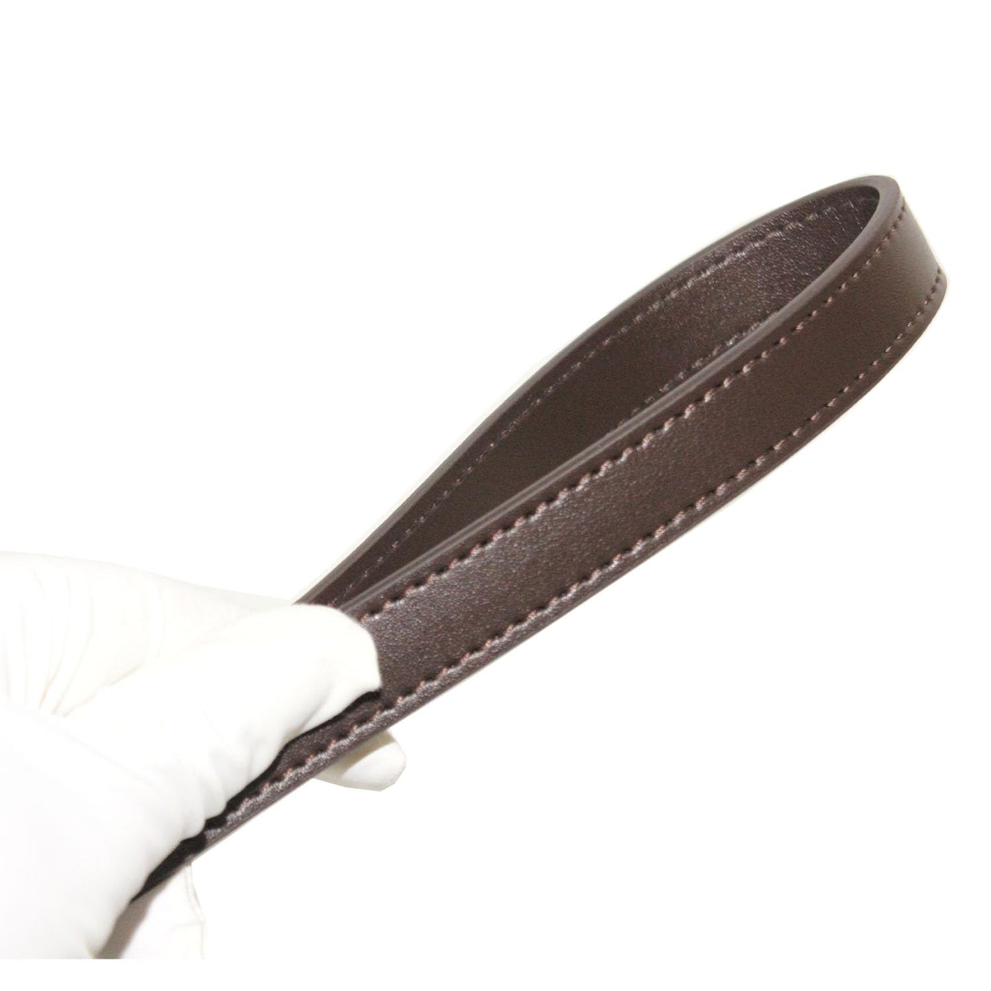 RYYXZXL Leather handbag strap, suitable for changing shoulder straps on L V handbags and bucket bags(Coffee brown-W:0.7in,L：25.6in)