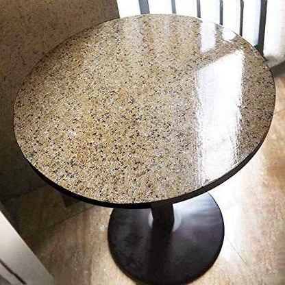 GloryTik Brown Marble Contact Paper Self Adhesive Film Peel and Stick Wallpaper 17.7''X118'' Granite Look Glossy Surface Paper Thicken Waterproof for Kitchen Countertop Bathroom Counter Decor Vinyl
